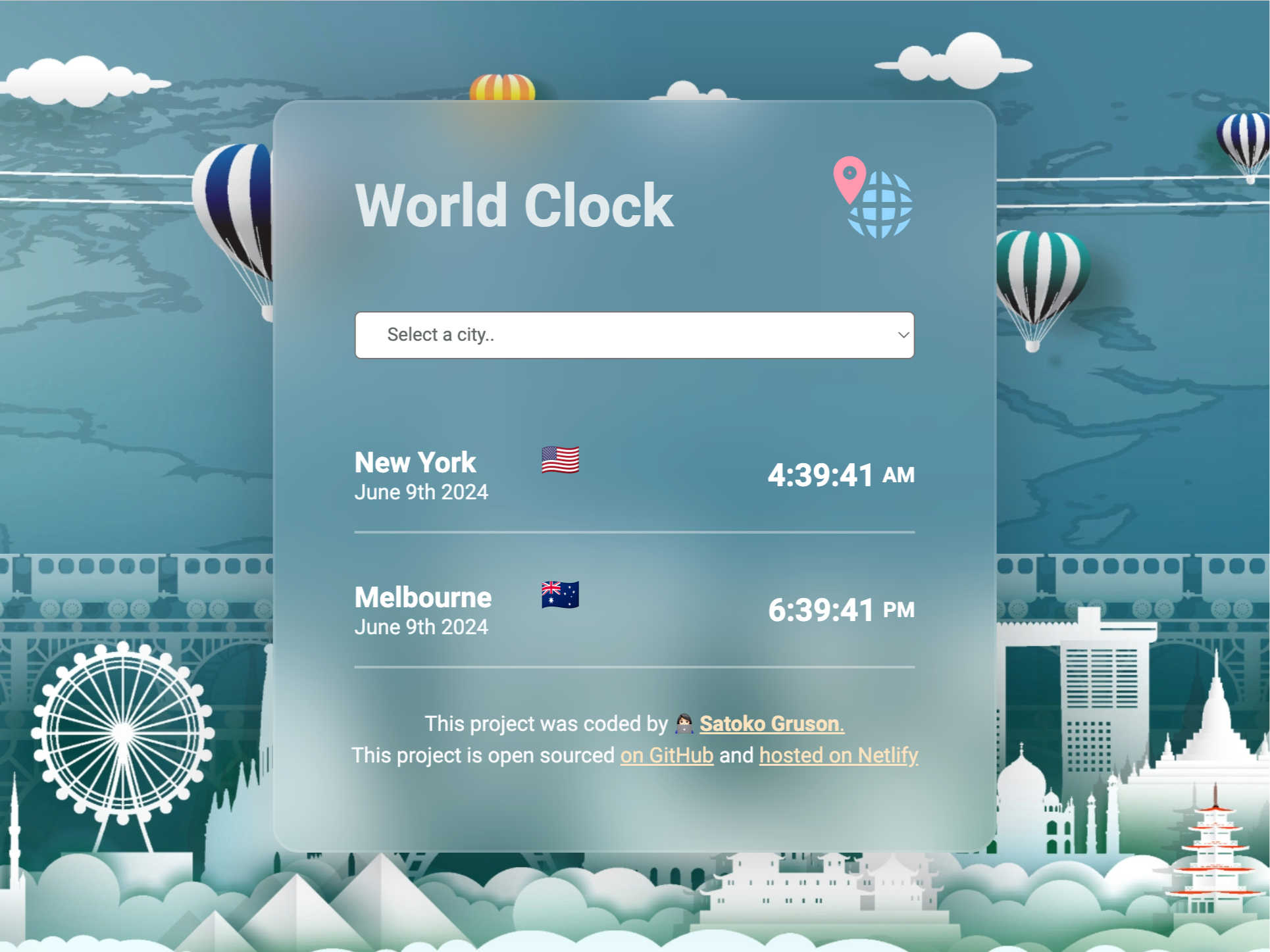 World Clock App